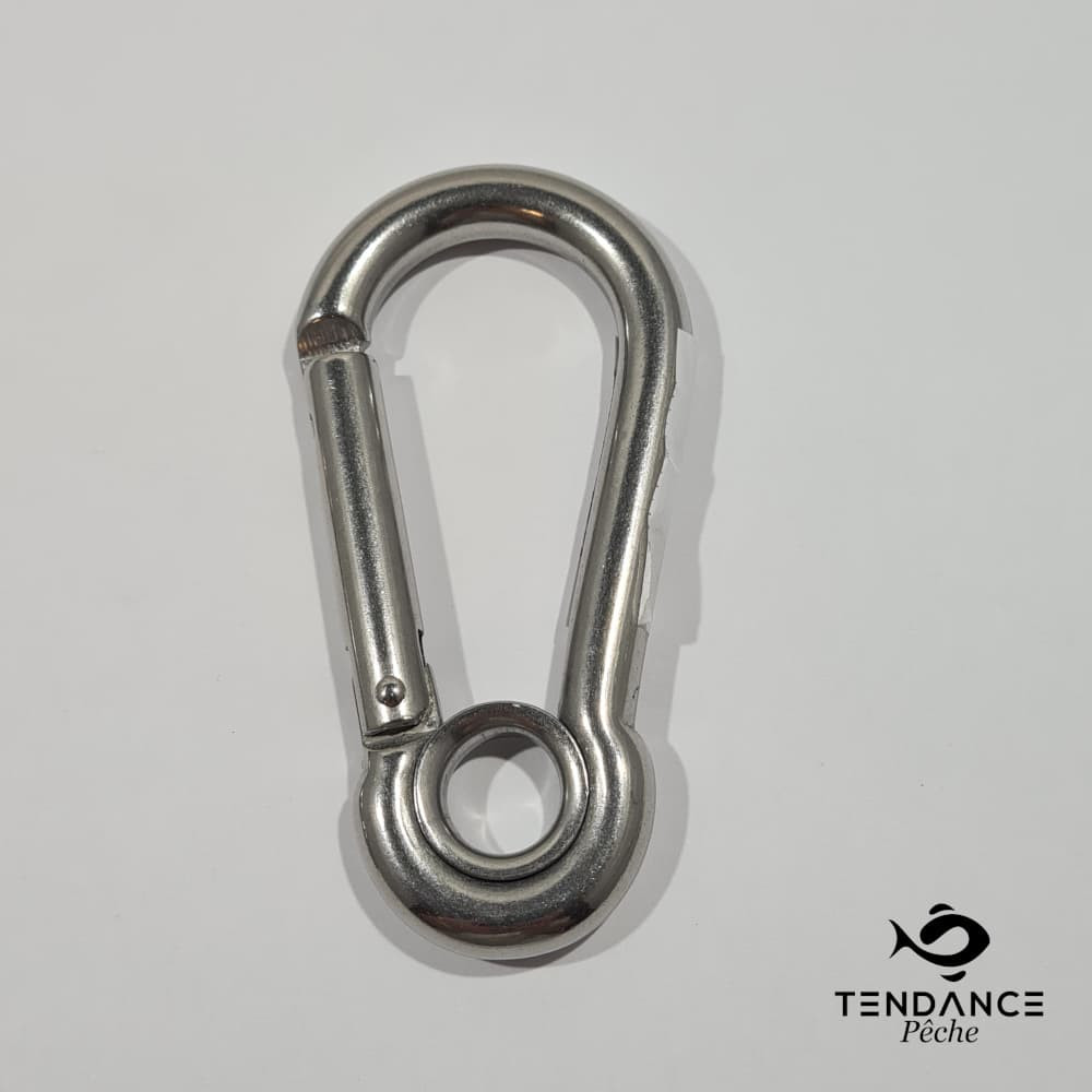 Mousqueton sans saillie avec oeil AISI 316 - OSCULATI - 10 mm