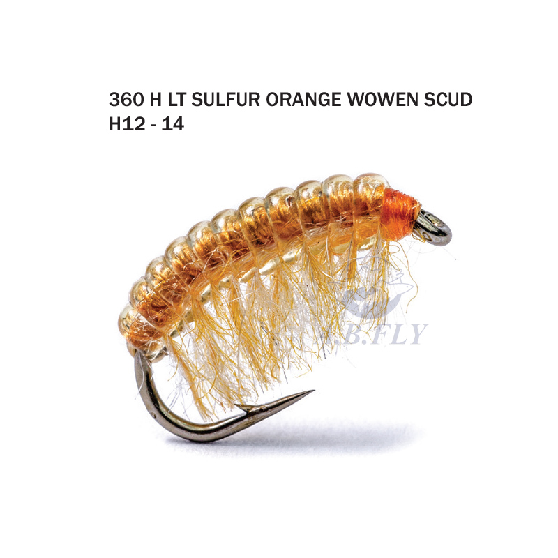 Lt Sulfur Orange Woven Scud H12 - LIGHT SULFUR ORANGE (Orange Soufre Clair) - RAINY'S