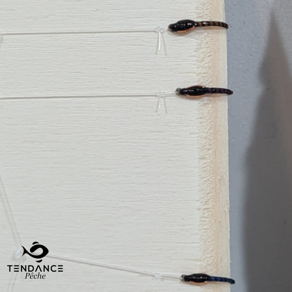 Plombier quills 3 nymphes/H.16 - 2 mètres - TendanceNautic