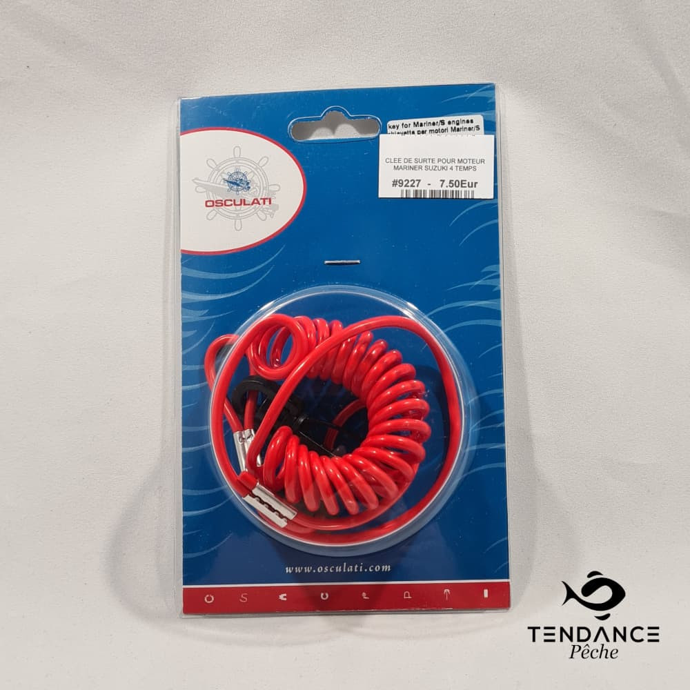 Clé de sûreté pour moteur Suzuki 4 temps - OSCULATI