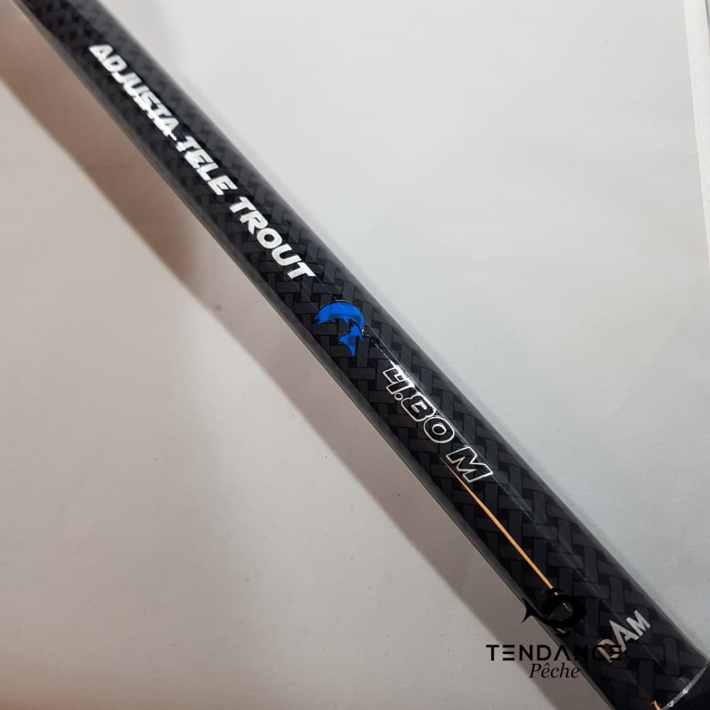 Canne adjusta trout télé réglable 480 mètres - DAM