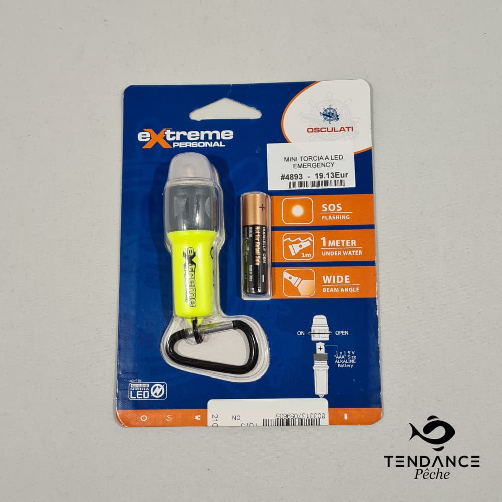 Mini lampe à LED d'urgence - OSCULATI
