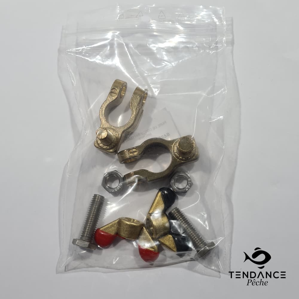 Paire de cosse de batterie en bronze - OSCULATI