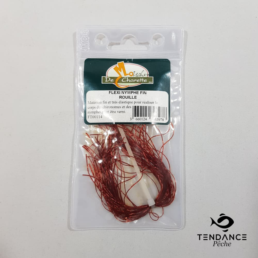 Flexi Nymphe - Mouches De Charette - Rouille