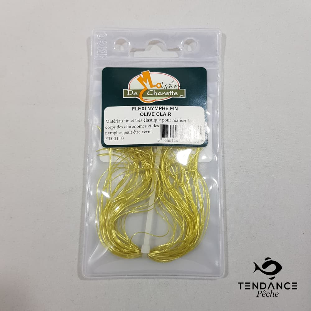 Flexi Nymphe - Mouches De Charette - Olive Clair