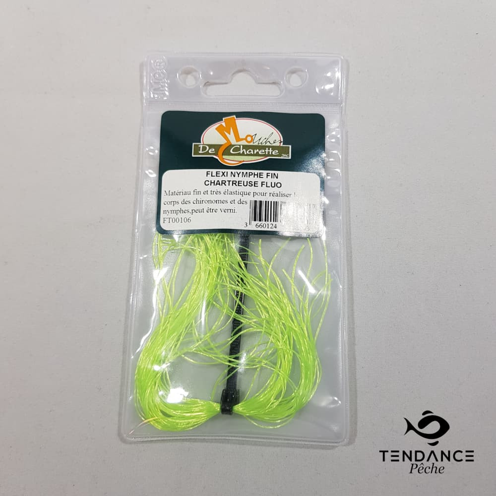 Flexi Nymphe - Mouches De Charette - Chartreuse 