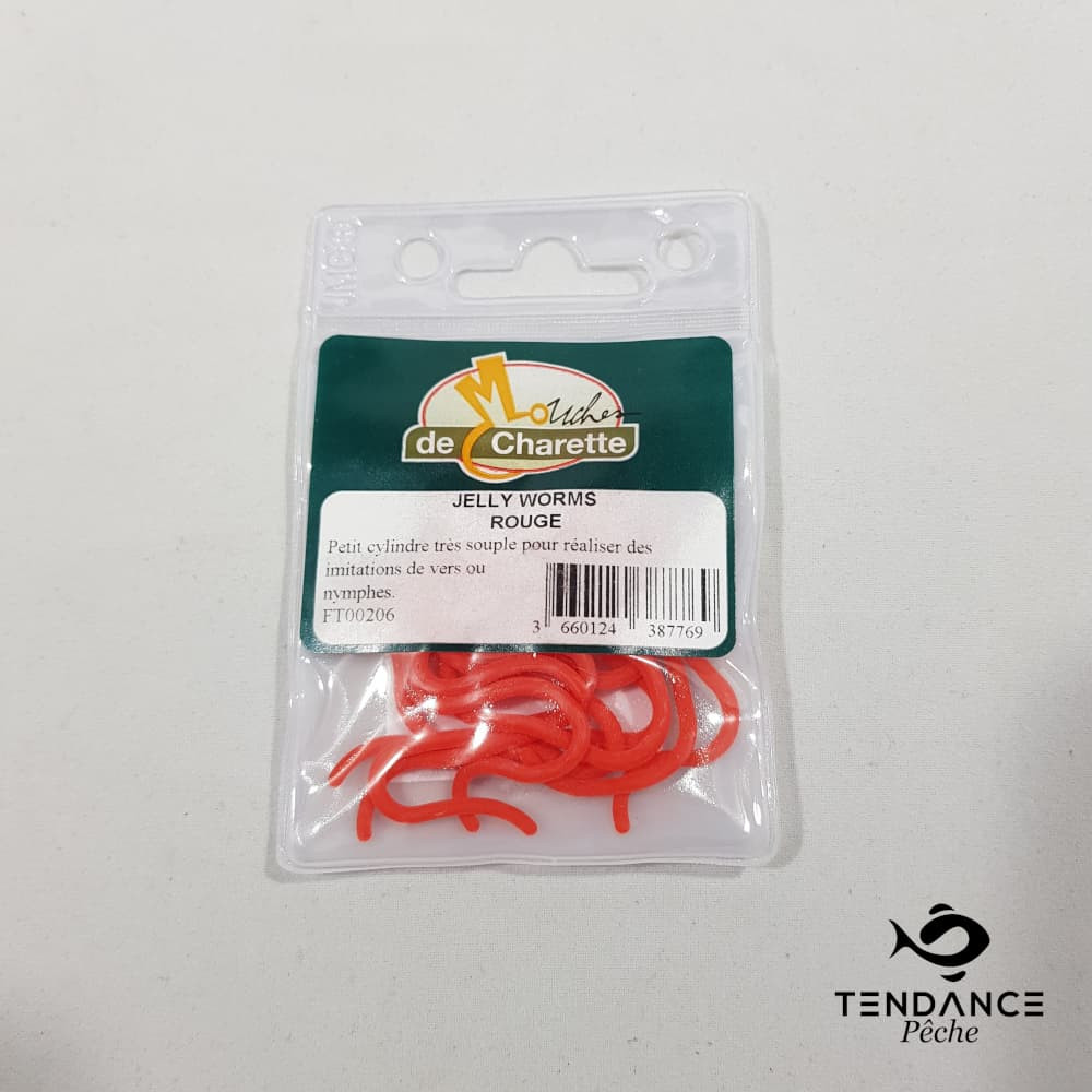 Jelly Worms - Mouches De Charette - Rouge