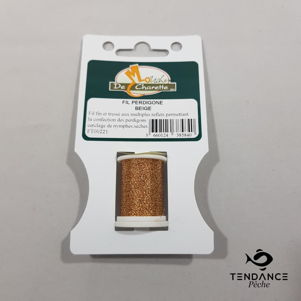 Fil Perdigone - Mouches De Charette - Beige