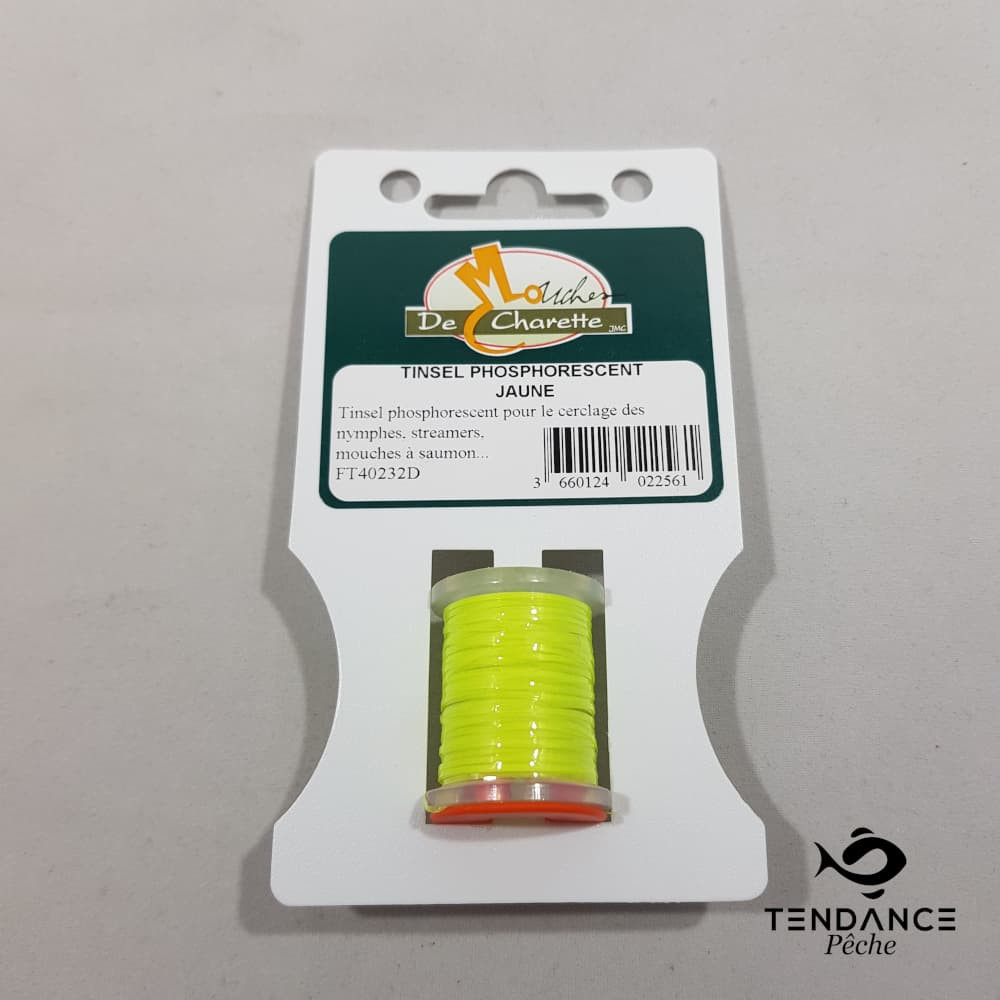Tinsel Phosphorescent - Mouches De Charette - Jaune