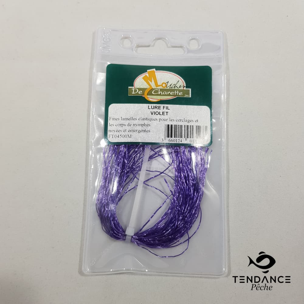 Lure Fil - Mouches De Charette - Violet