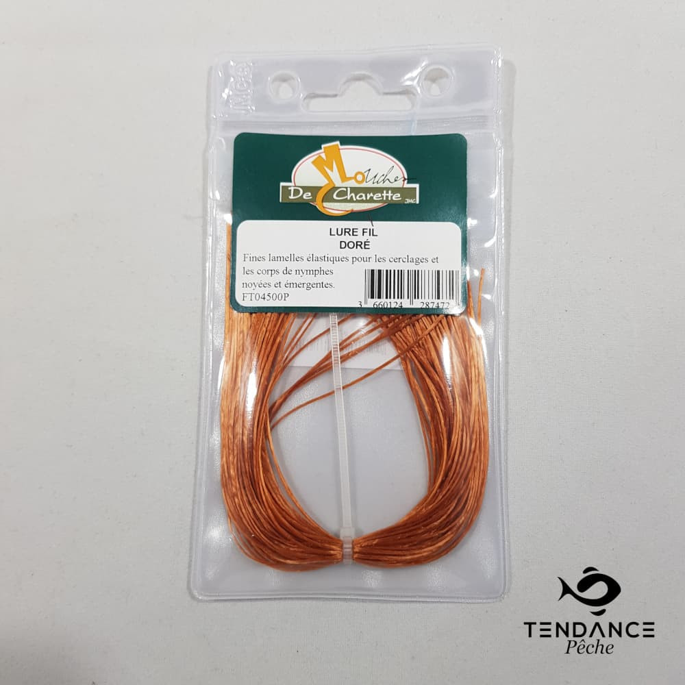 Lure Fil - Mouches De Charette - Doré 