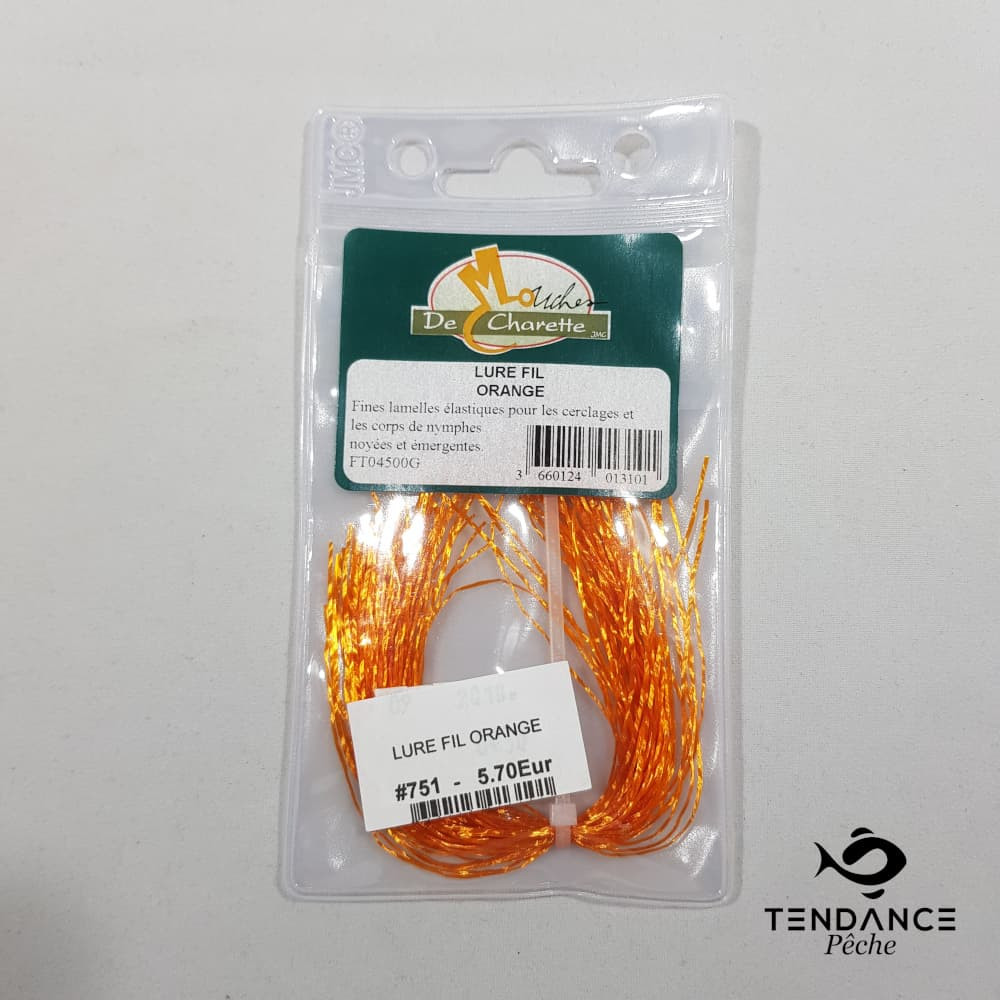 Lure Fil - Mouches De Charette - Orange