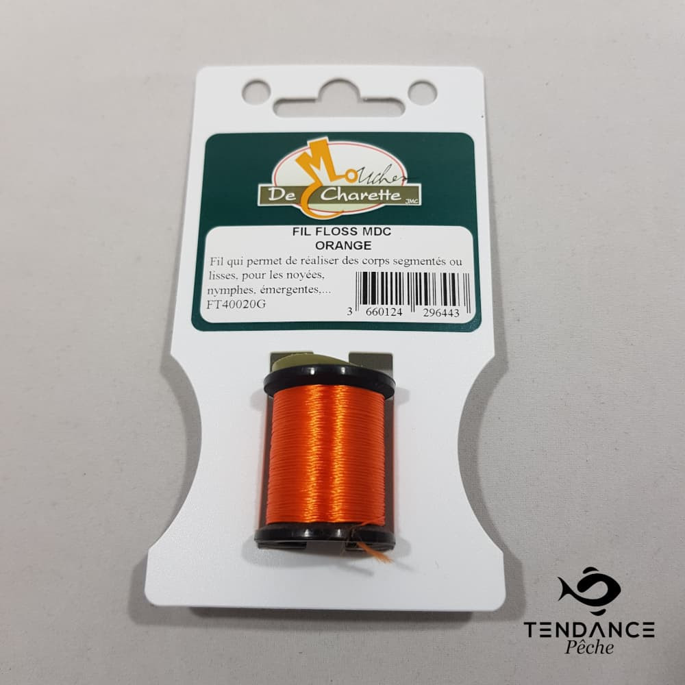 Fil Floss - Mouches De Charette - Orange