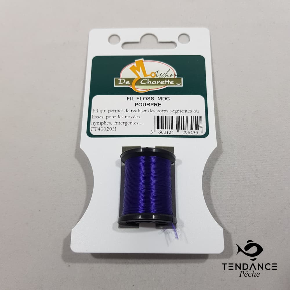 Fil Floss - Mouches De Charette - Pourpre