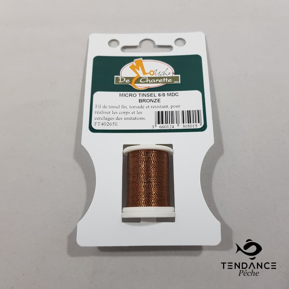 Micro Tinsel - Mouches De Charette - Bronze