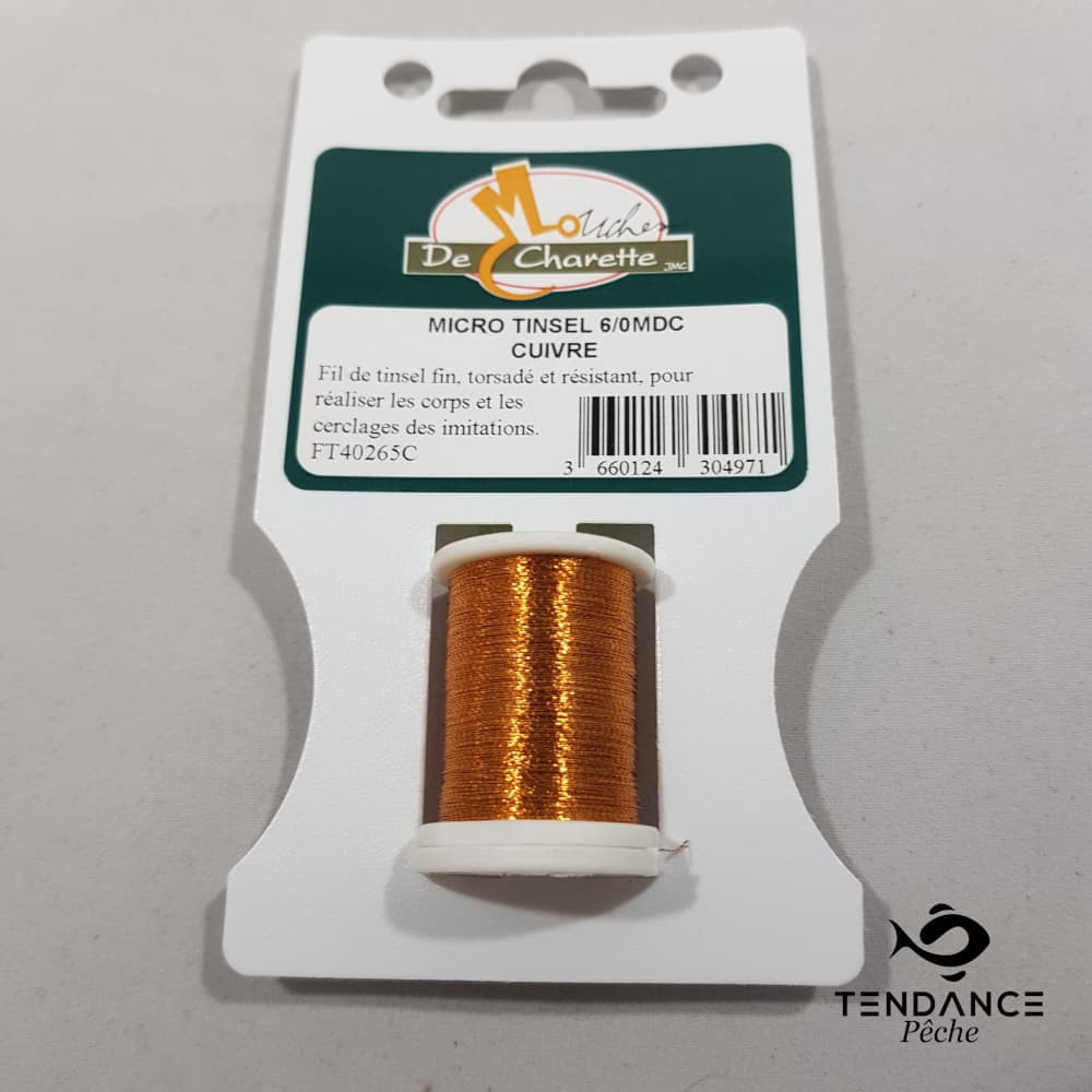 Micro Tinsel - Mouches De Charette - Cuivre