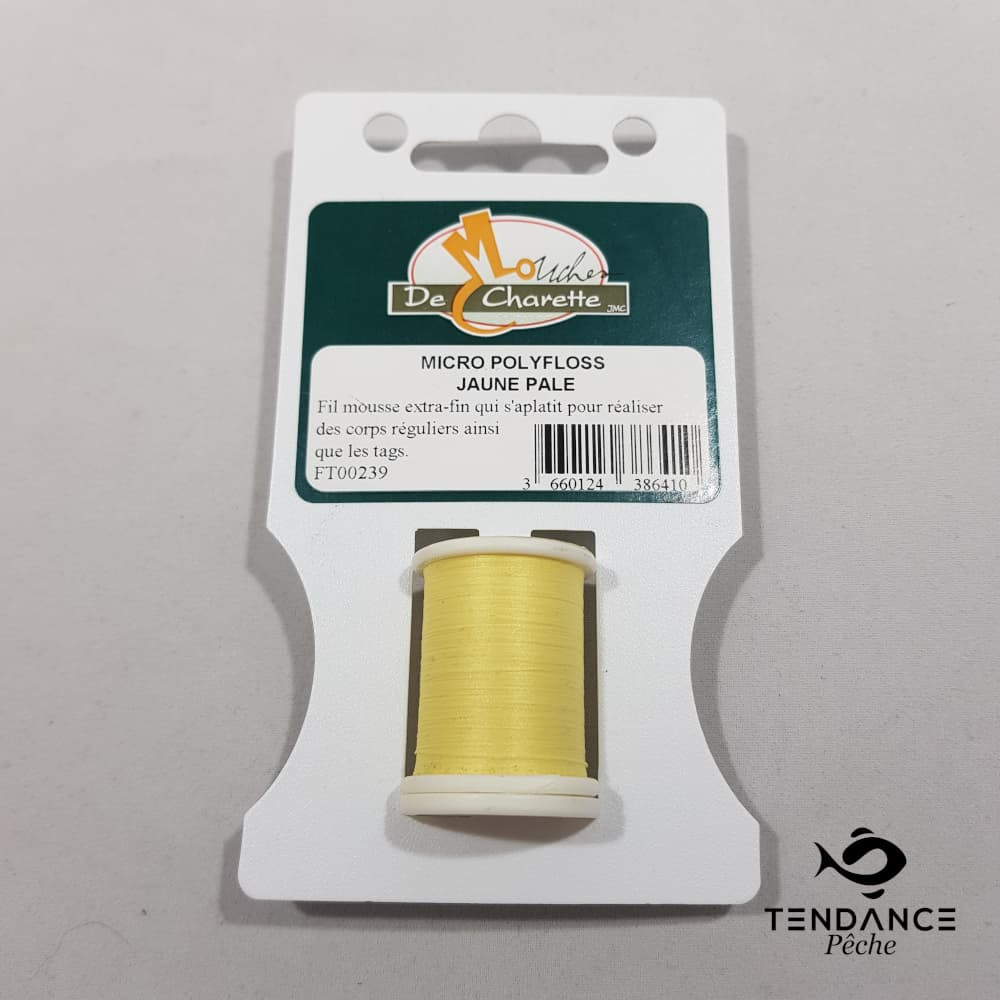 Micro Polyfloss - Mouches De Charette - Jaune Pâle 