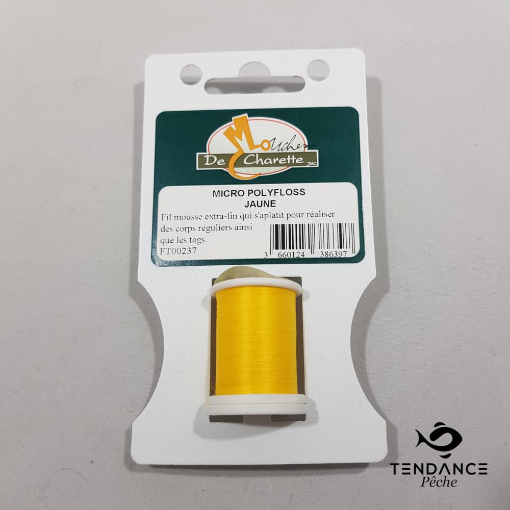 Micro polyfloss - MOUCHES DE CHARETTE - Jaune