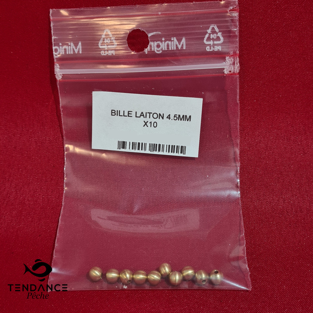 Billes en laiton 4.5mm X10 - Stucki