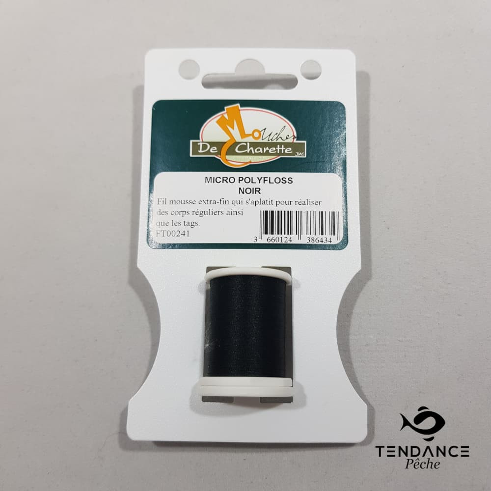 Micro Polyfloss - Mouches De Charette - Noir