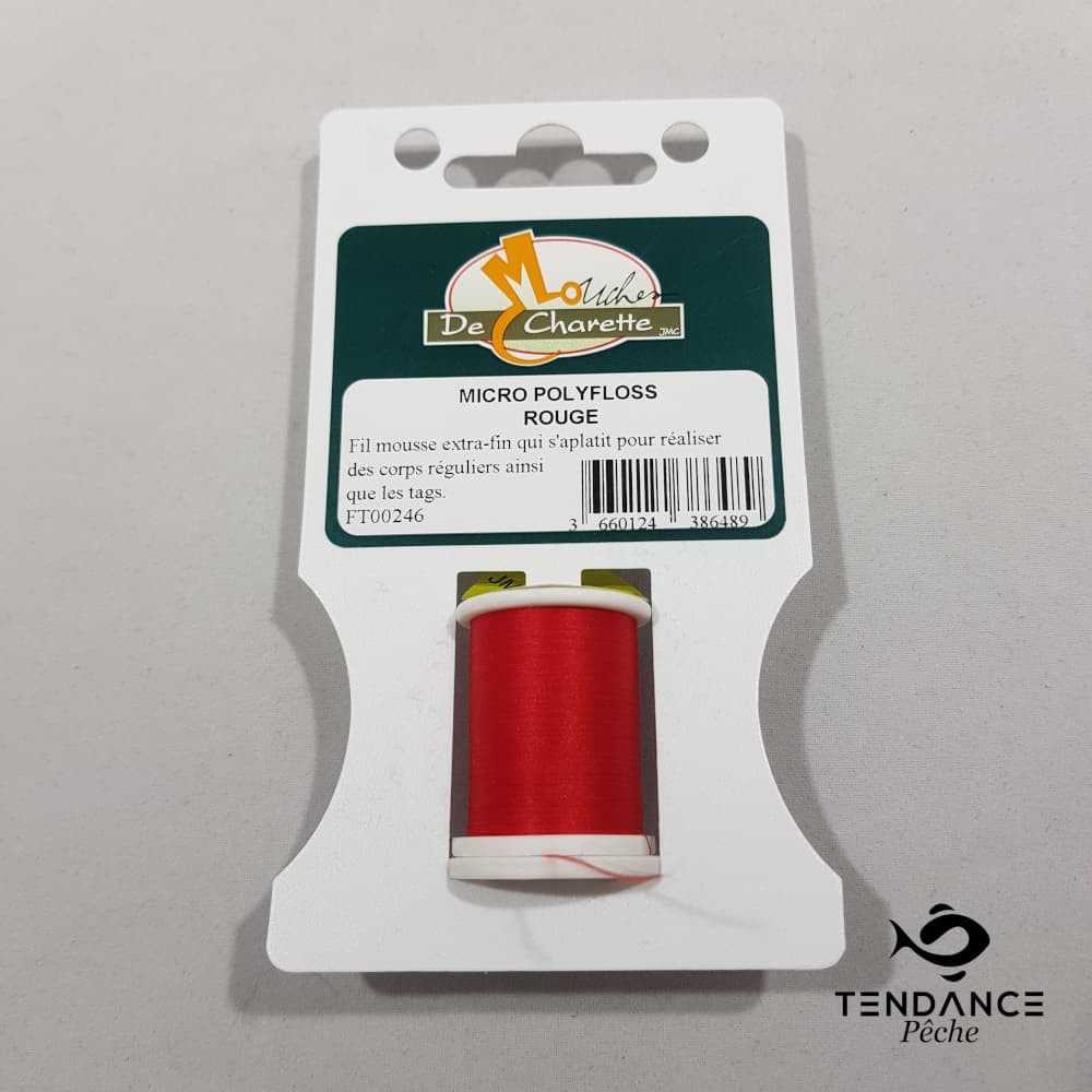 Micro Polyfloss - Mouches De Charette - Rouge