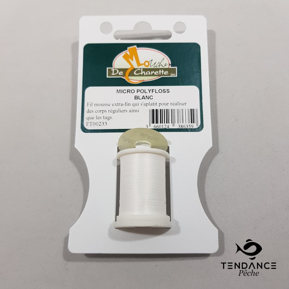 Micro Polyfloss - Mouches De Charette - Blanc