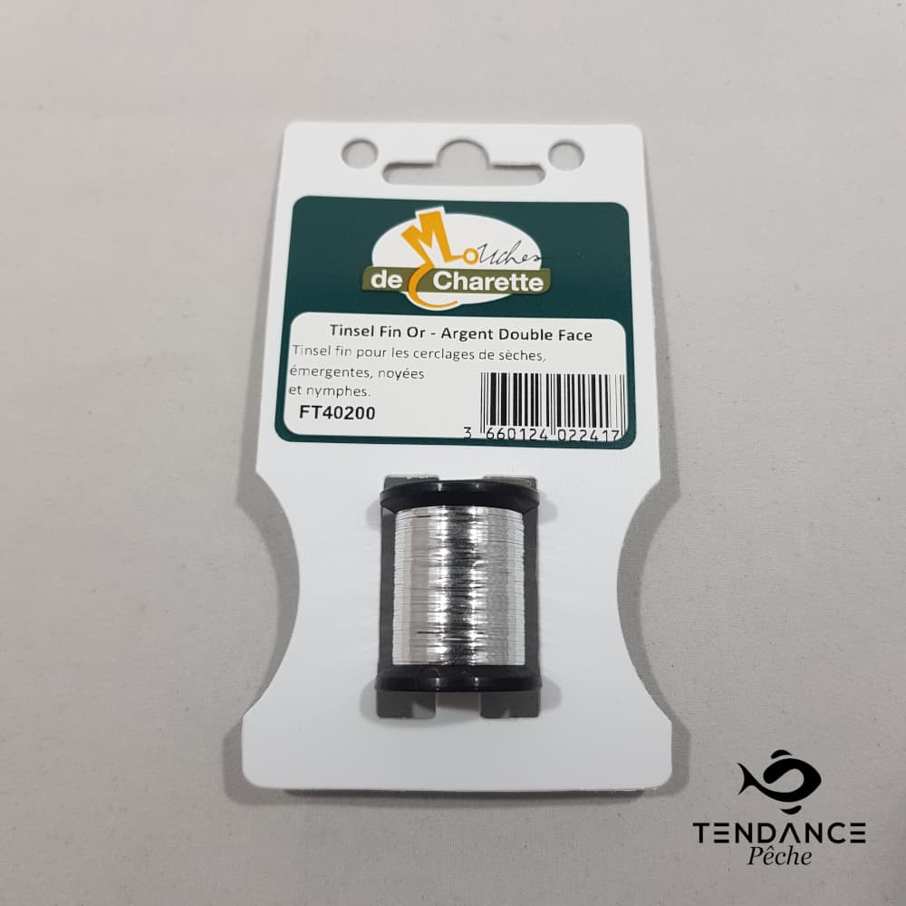 Tinsel fin - MOUCHES DE CHARETTE - Argent 