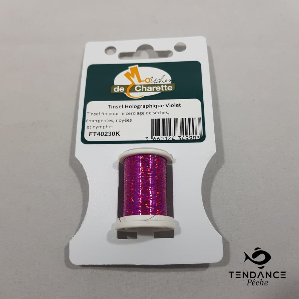 Tinsel Holographique - Mouches De Charette - Violet