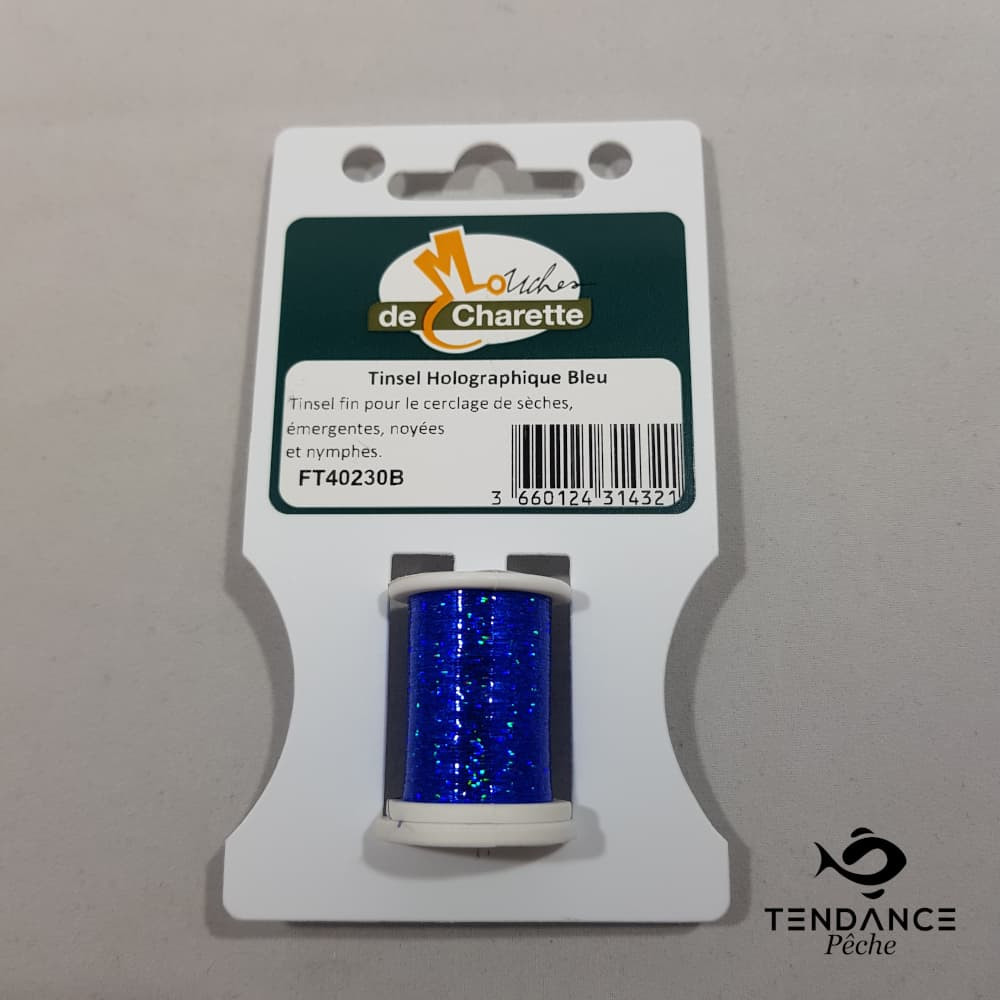 Tinsel Holographique - Mouches De Charette - Bleu