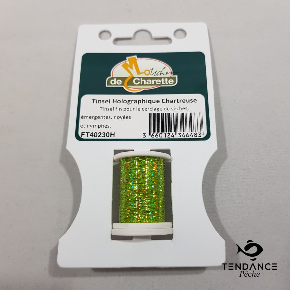 Tinsel Holographique - Mouches De Charette - Chartreuse 