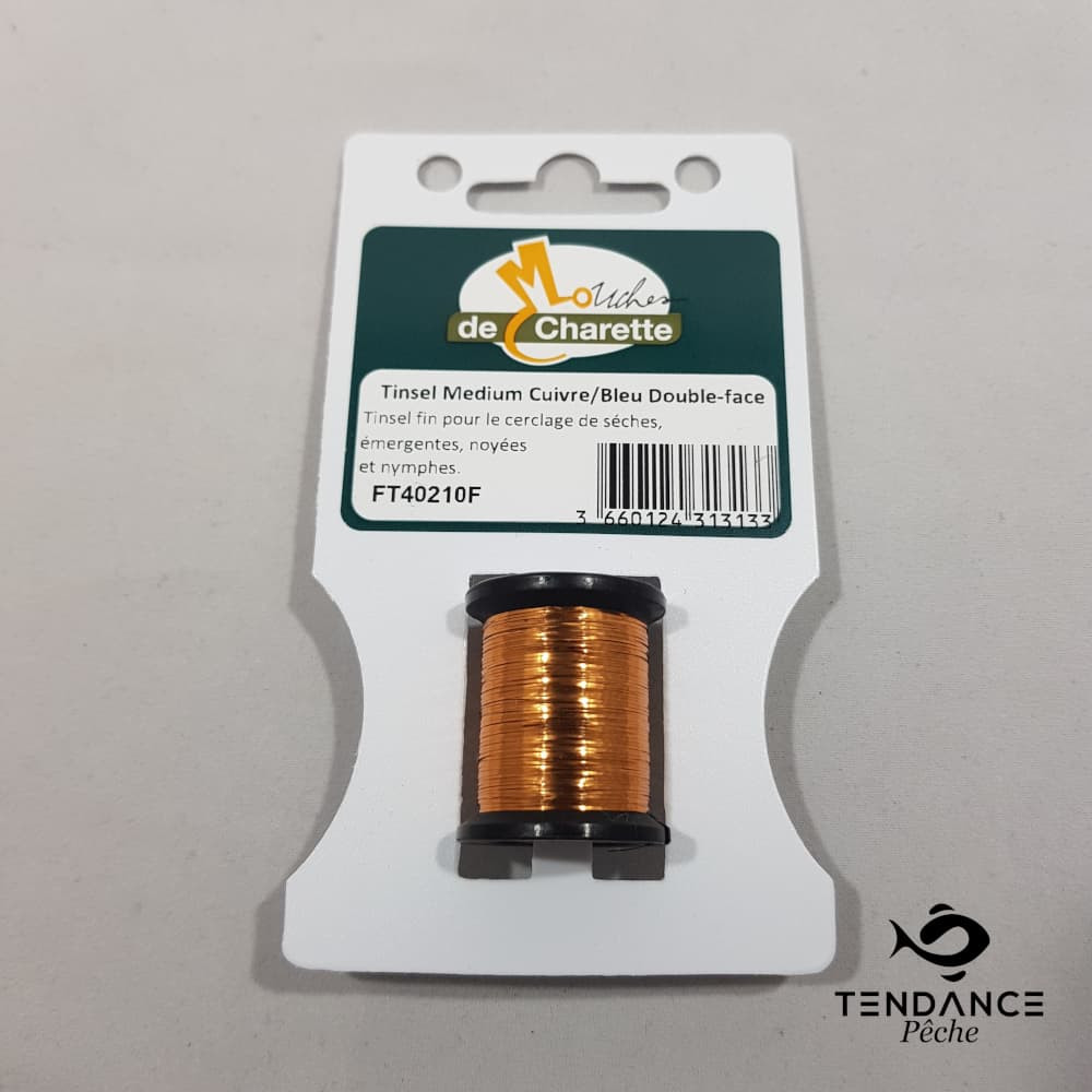 Tinsel Medium - Mouches De Charette - Cuivre