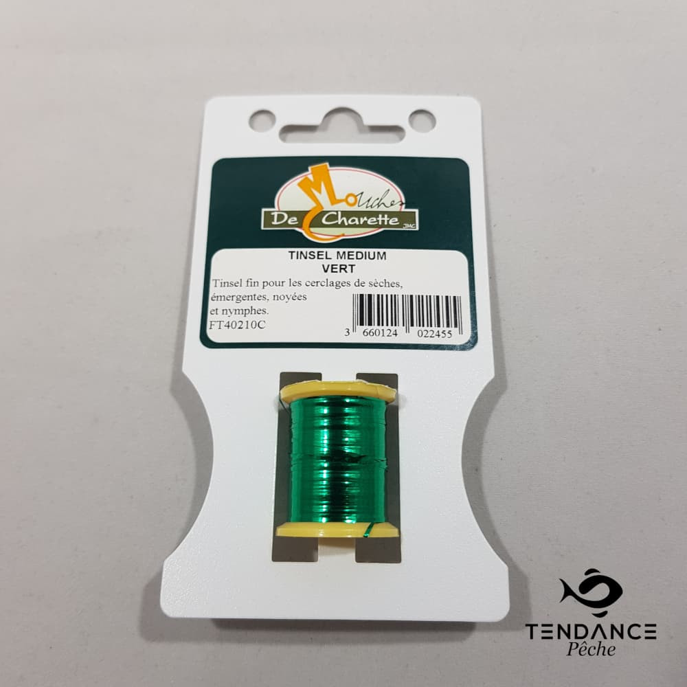 Tinsel Medium - Mouches De Charette - Vert