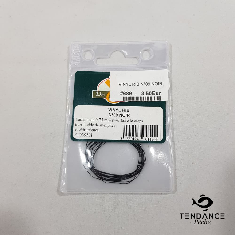 Vinyl Rib - Mouches De Charette - Noir