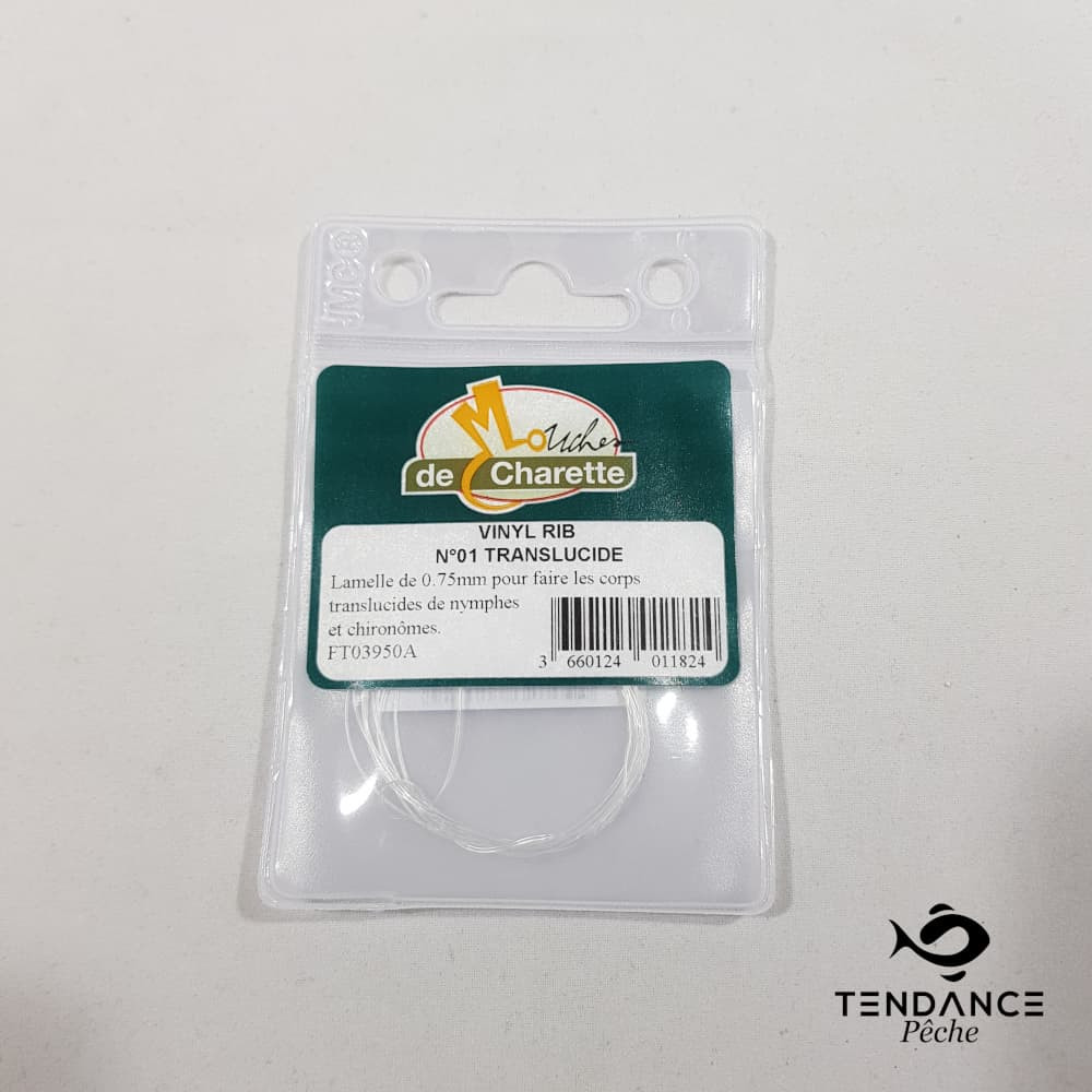 Vinyl Rib - Mouches De Charette - Transparent 