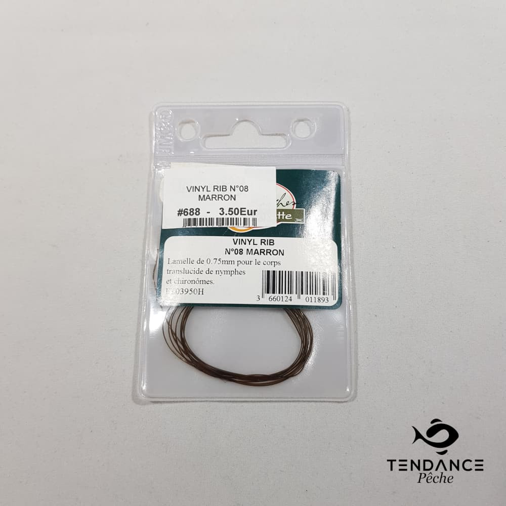 Vinyl rib - MOUCHES DE CHARETTE - Marron