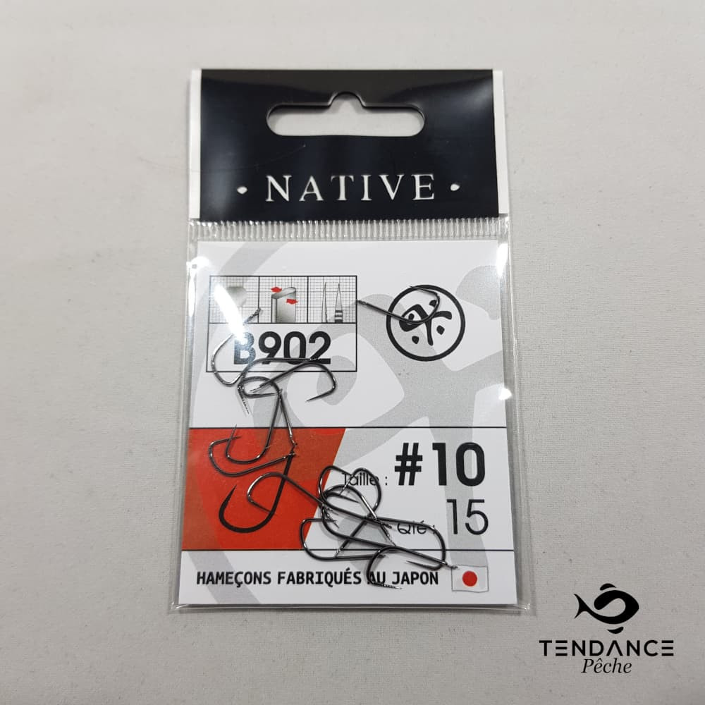 Hameçons B902 - Native - 10