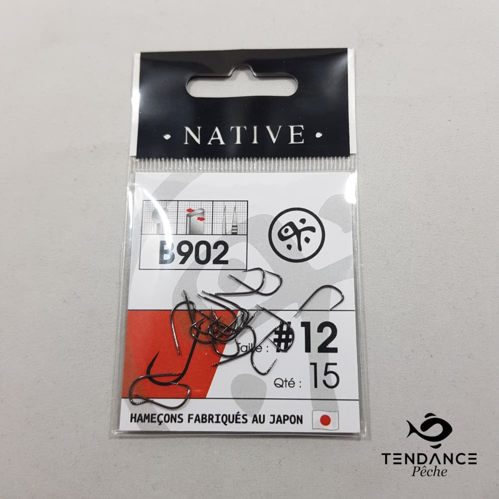 Hameçons B902 - NATIVE - 12