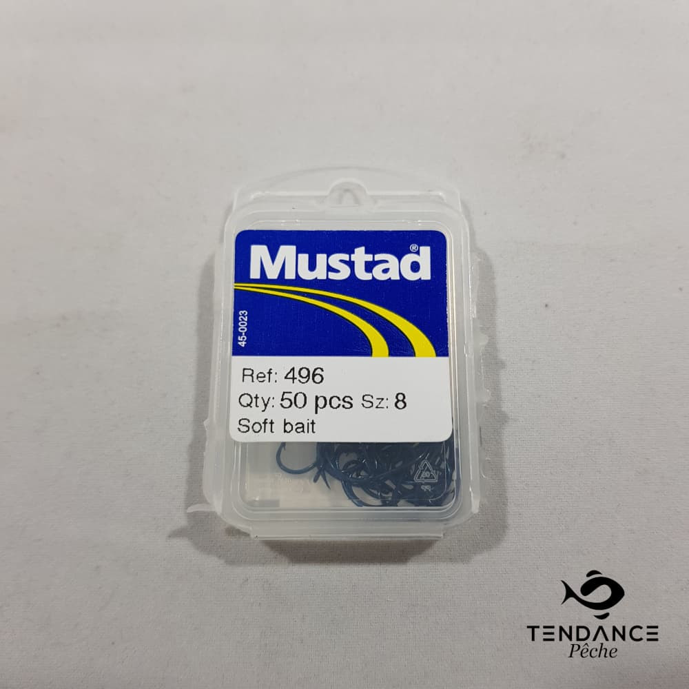 Hameçons Bleu Renversés - Mustad - 8