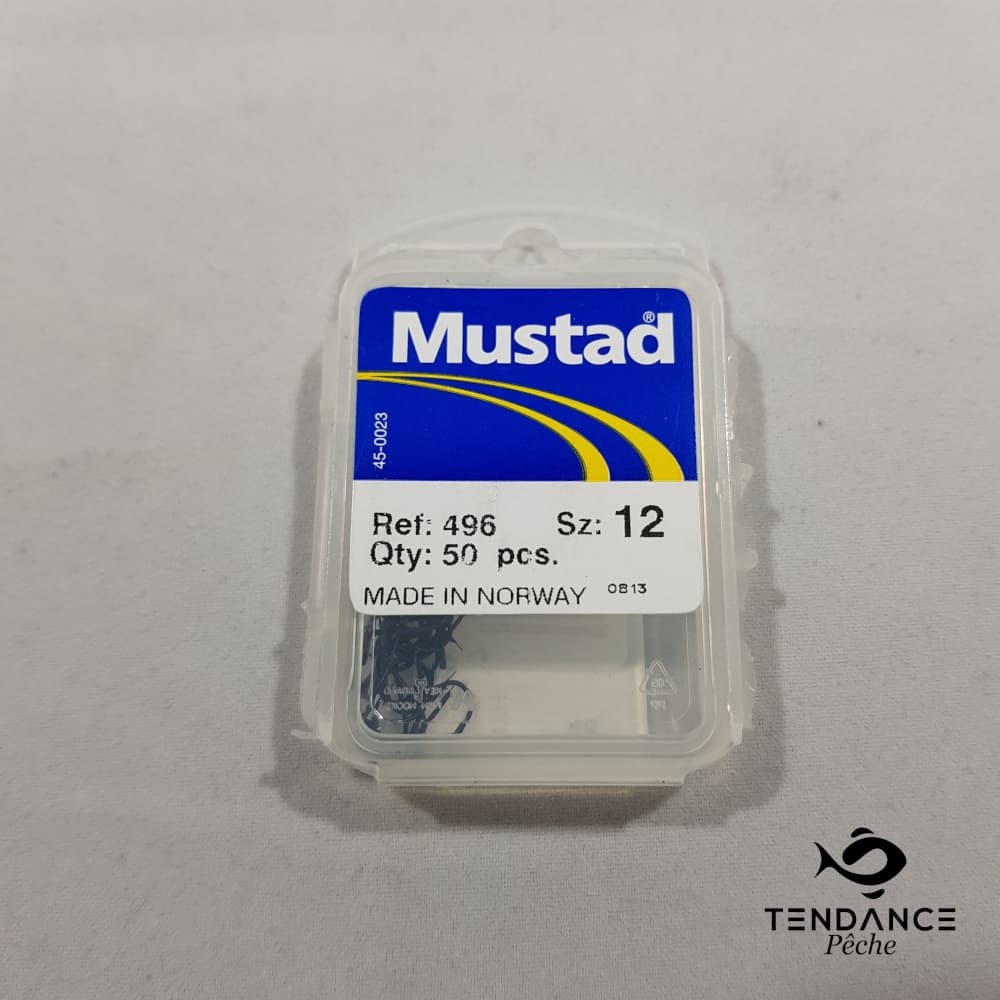 Hameçons bleu renversés - MUSTAD - 12