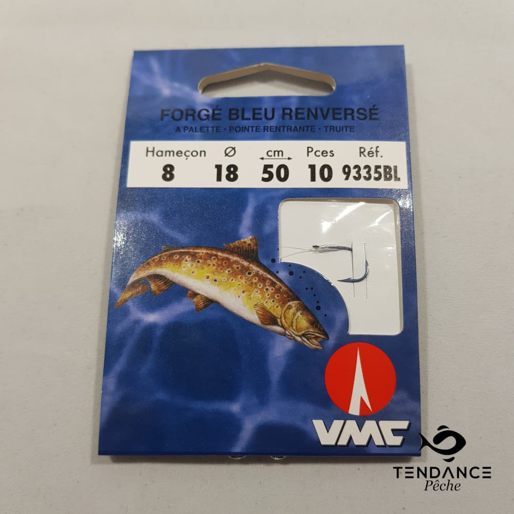 Hameçon Forgé Bleu Renversé 9335 - Vmc - H8/D18