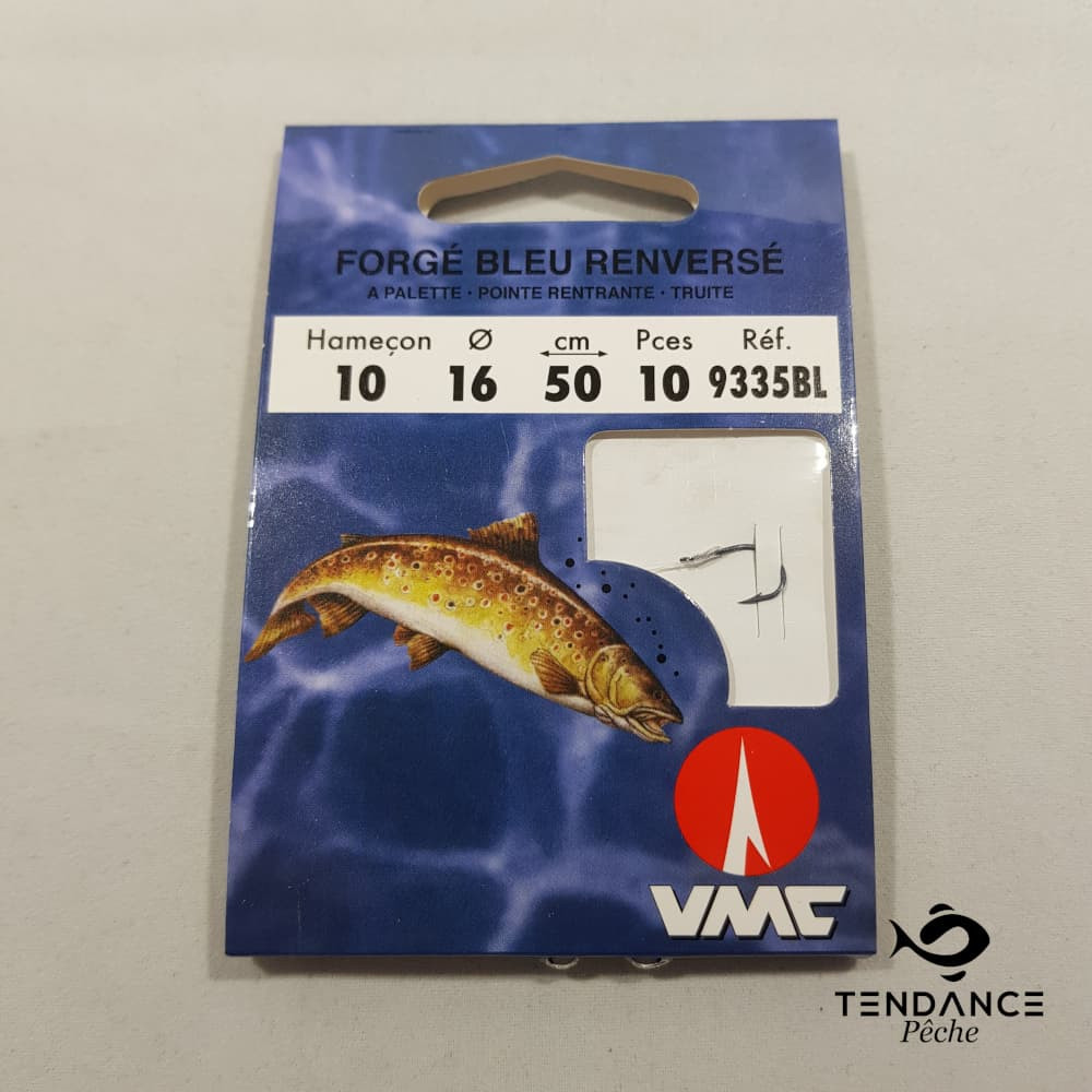 Hameçon Forgé Bleu Renversé 9335 - Vmc - H10/D16