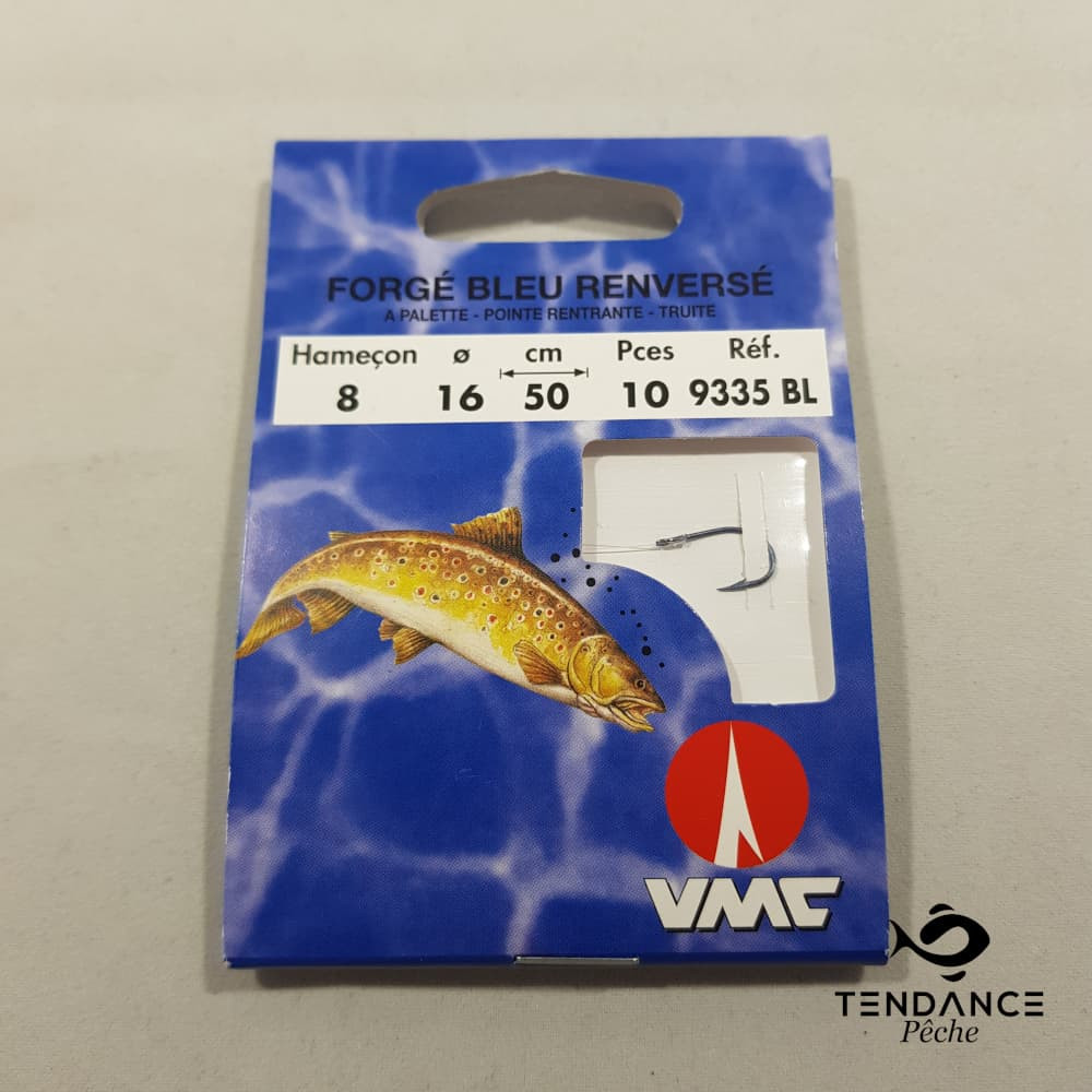 Hameçon Forgé Bleu Renversé 9335 - Vmc - H8/D16