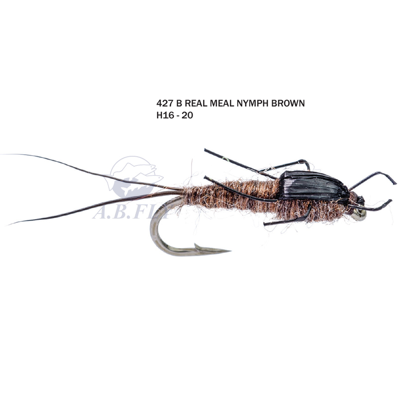 Real Meal Nymph TNG H16 - BROWN (Brun) - RAINY'S