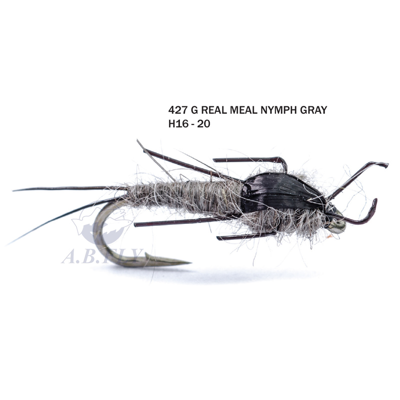 Real Meal Nymph TNG H20 - GRAY (Gris) - RAINY'S