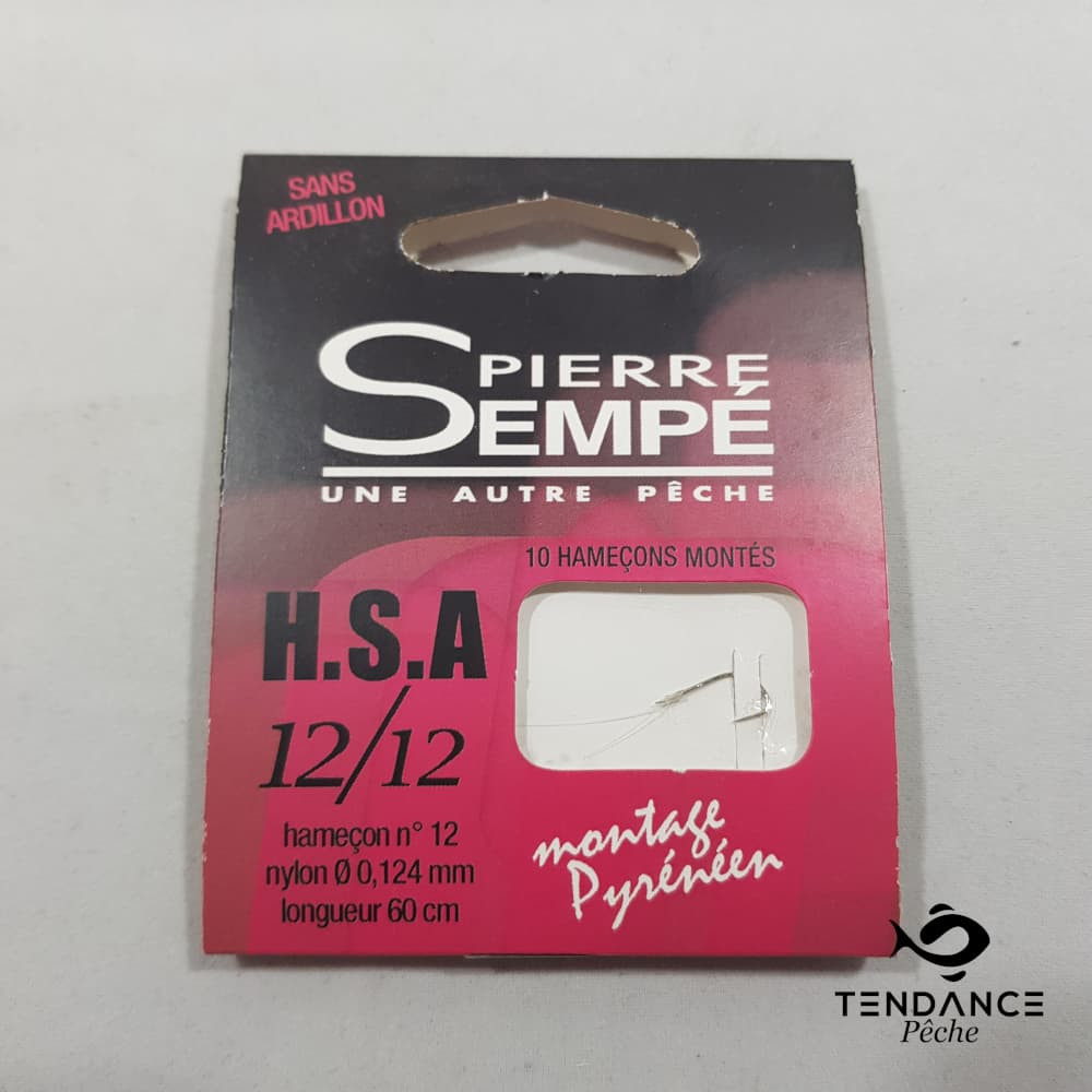 Hameçon monté sans ardillons - PIERRE SEMPE - H12/D12