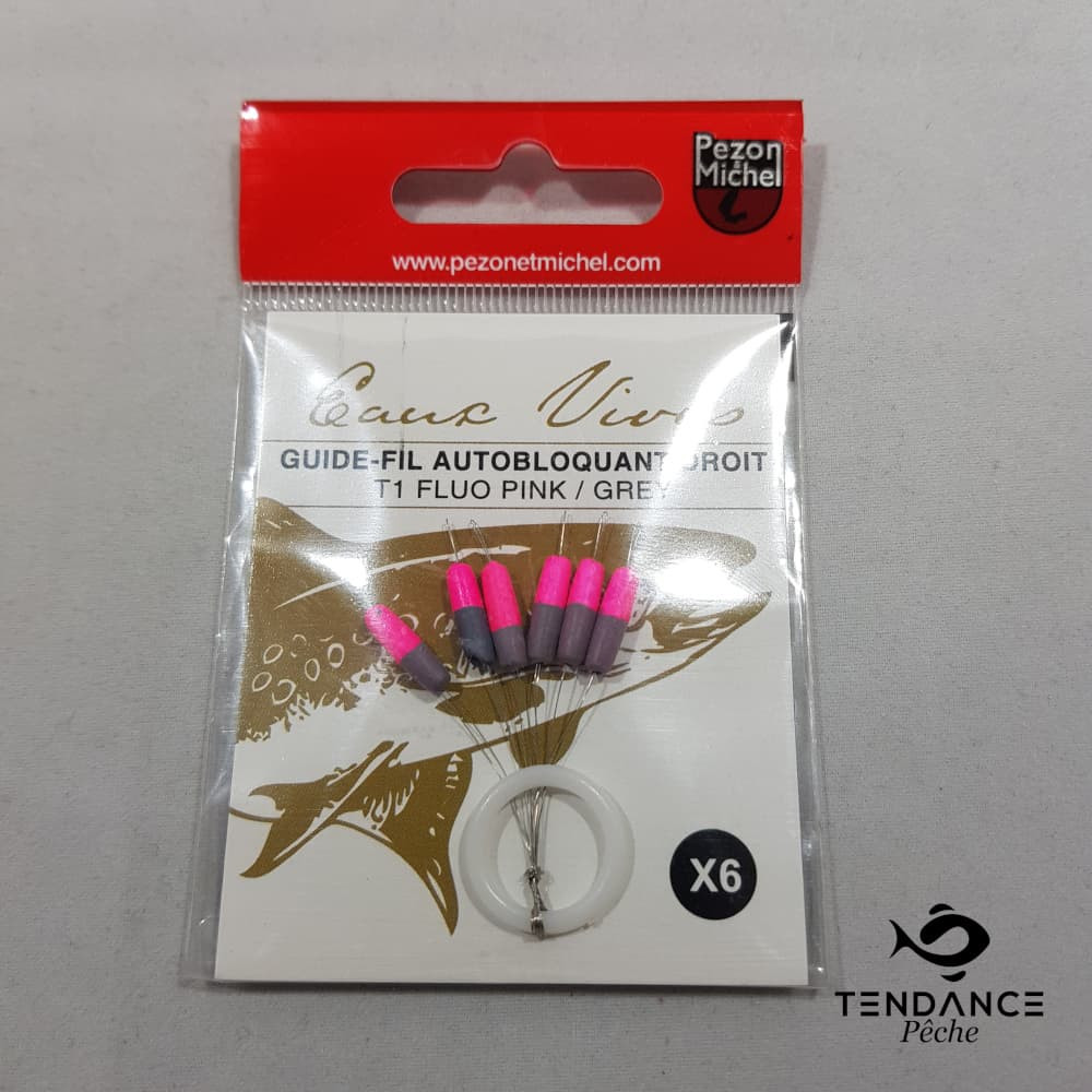 Guide-fil autobloquant droit - PEZON MICHEL - Rose