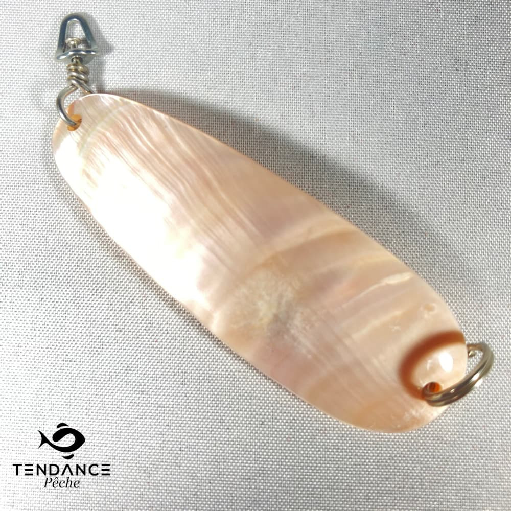 Cuiller Nacre 60/70 mm fat - Stucki - Pink shell