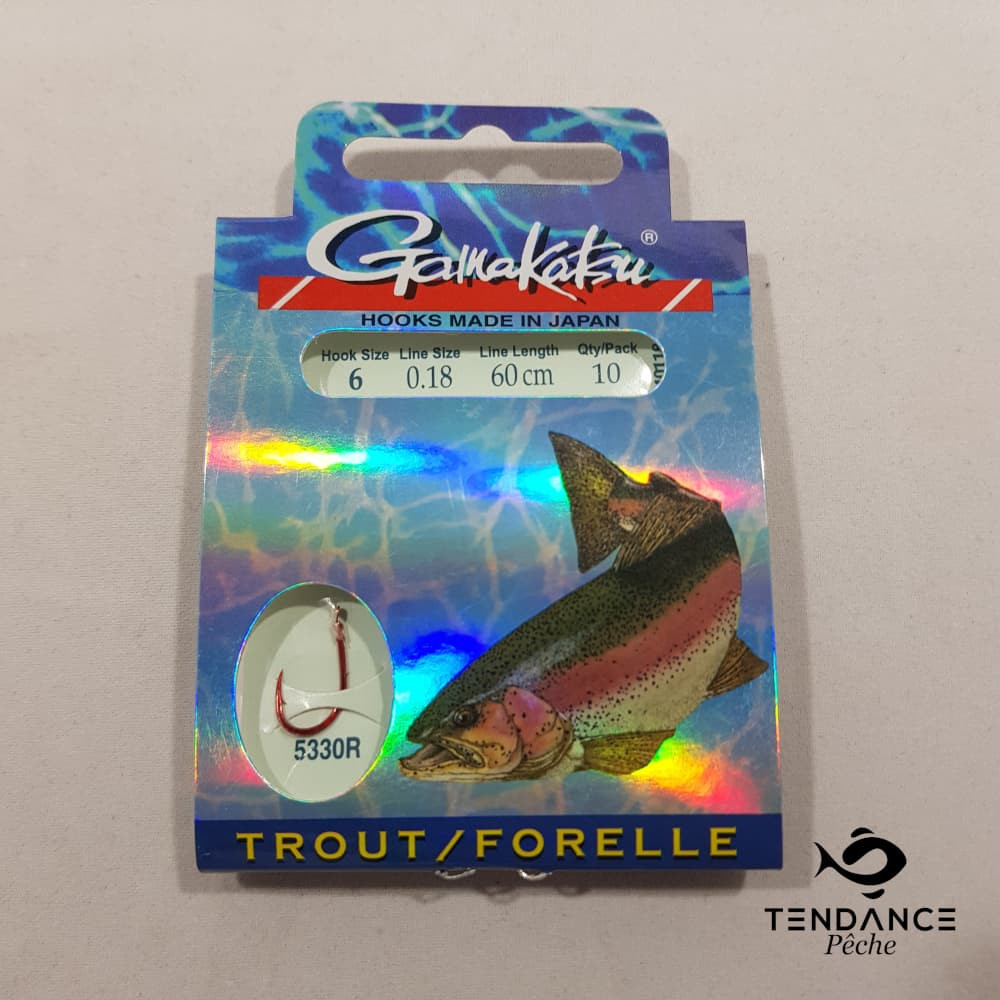 Hameçon Monté 5330R - Gamakatsu - H6/D18