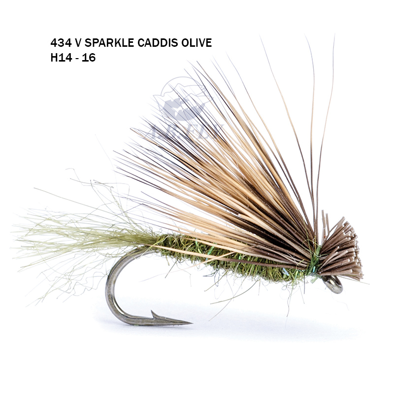 Sparkkle Caddis Olive H14 - Olive (Olive) - Rainy's