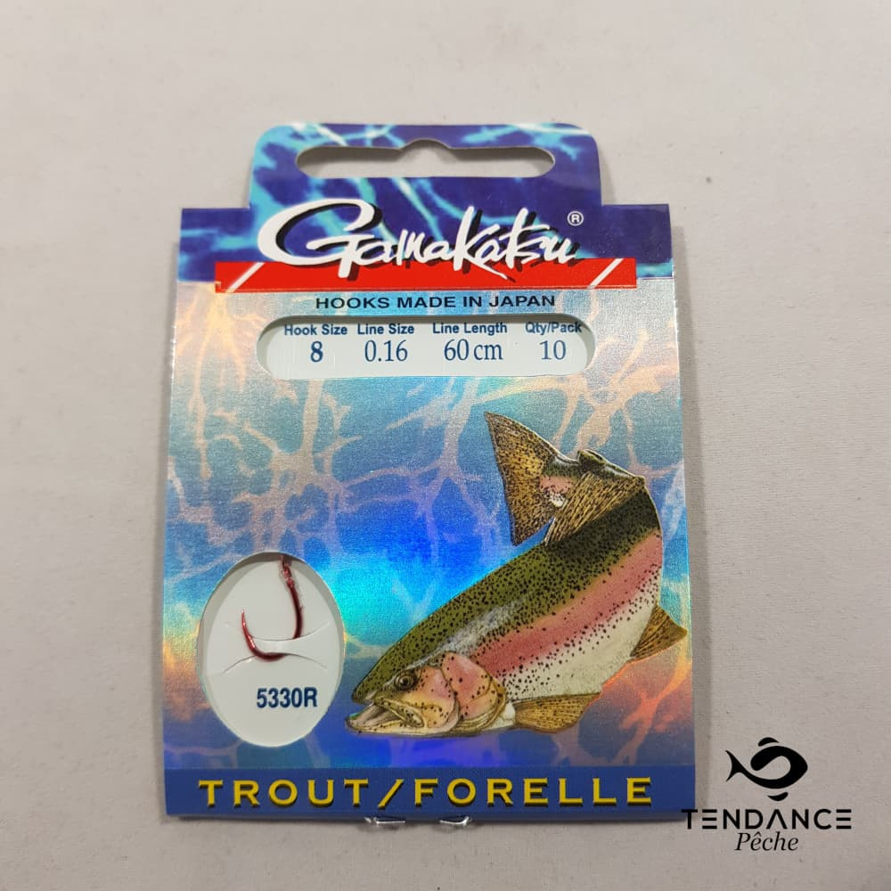 Hameçon Monté 5330R - Gamakatsu - H8/D16